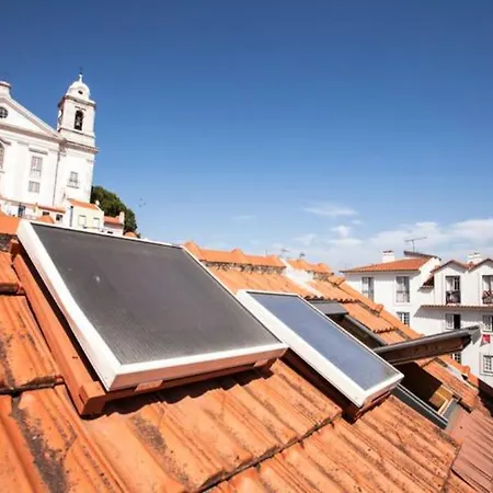 Alfama Ii, Eco-penthouse With French Balcony Appartement Lisboa